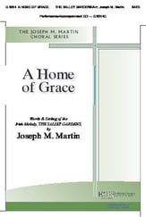 A Home of Grace SATB choral sheet music cover